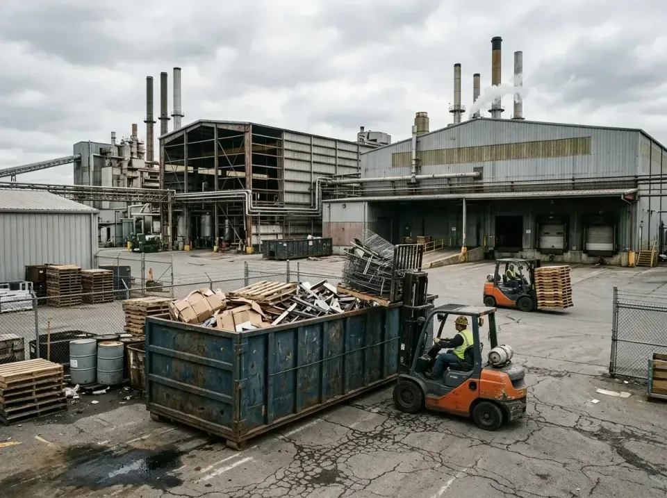 industrial-factory-scrap-conta-003 — frequently asked questions, Cheap Roll-off Dumpster Rentals in Roselawn, IN